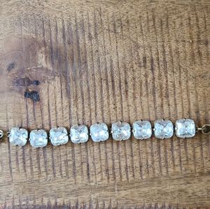 J crew crystal bracelet